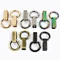 Meetee BF936 16x40mm Bag Hardware Accessories Adjustable Alloy Ring Clasp Side Clip Buckle Waterproof Rivet Replacement Buckle